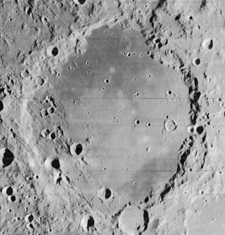 <span class="mw-page-title-main">Schickard (crater)</span> Lunar impact crater