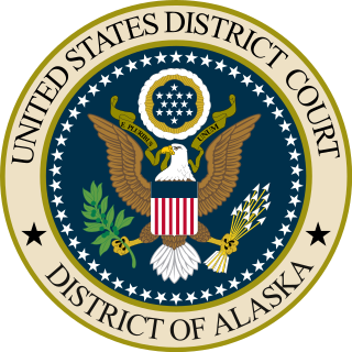 <span class="mw-page-title-main">United States District Court for the District of Alaska</span> Federal court for Alaska, United States