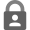 Silver padlock