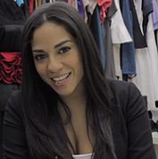 British TV reporter Sharon Carpenter