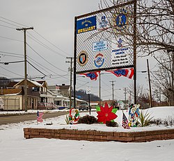 Brilliant's welcome sign