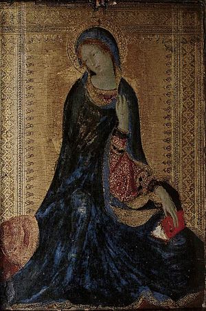 Madonna from the Annunciation Scene