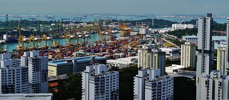 File:Singapore Port viewed from The Pinnacle@Duxton 02.jpg