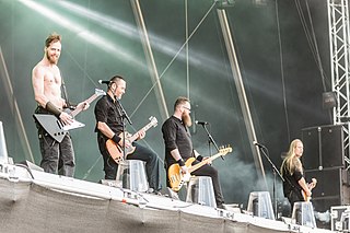 <span class="mw-page-title-main">Skálmöld</span> Icelandic folk metal band