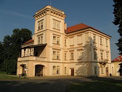 Schloss in Slabce