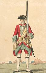 Soldier of the 5th Regiment of Foot in 1742 Soldier of 5th regiment 1742.jpg