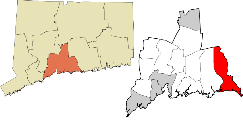 File:South Central Connecticut incorporated and unincorporated areas Madison highlighted.svg