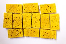 Mysore pak pieces South Indian sweets or dessert called Mysore pak made from gram flour, powdered sugar and clarified butter.jpg