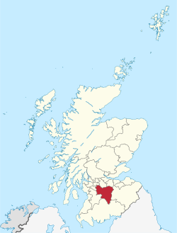 South Lanarkshire in Schotland.svg