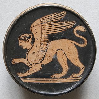 <span class="mw-page-title-main">Sphinx</span> Egyptian mythological creature with the head of a human and the body of a lion