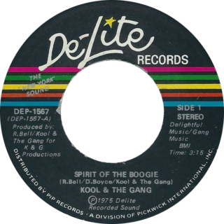 Spirit of the Boogie (song) 1975 single by Kool and the Gang