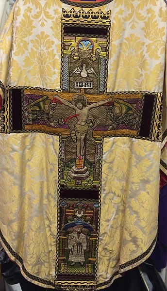 File:St. Cuthbert's Durham medieval chasuble.jpg