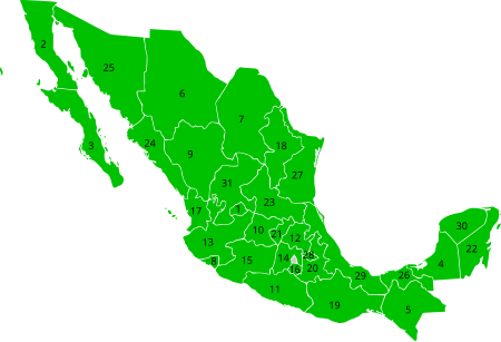 States of Mexico.svg