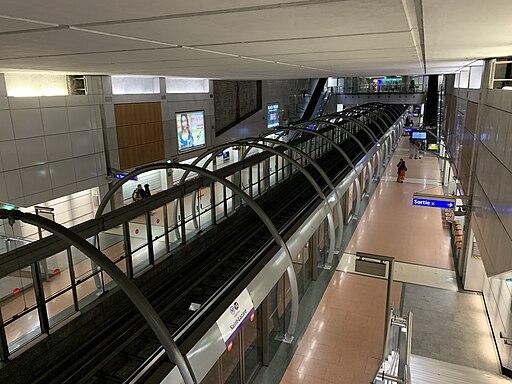 Station Mtro Cour St milion Paris 12