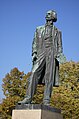 Statue of Josef Mánes by Bohumil Kafka