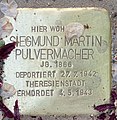 Siegmund Martin Pulvermacher, Gieselerstraße 23, Berlin-Wilmersdorf, Deutschland