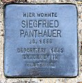 Stolperstein für Siegfried Panthauer
