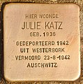 Stolperstein für Julie Katz (De Ronde Venen).jpg