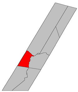 Lage in Sunbury County, New Brunswick