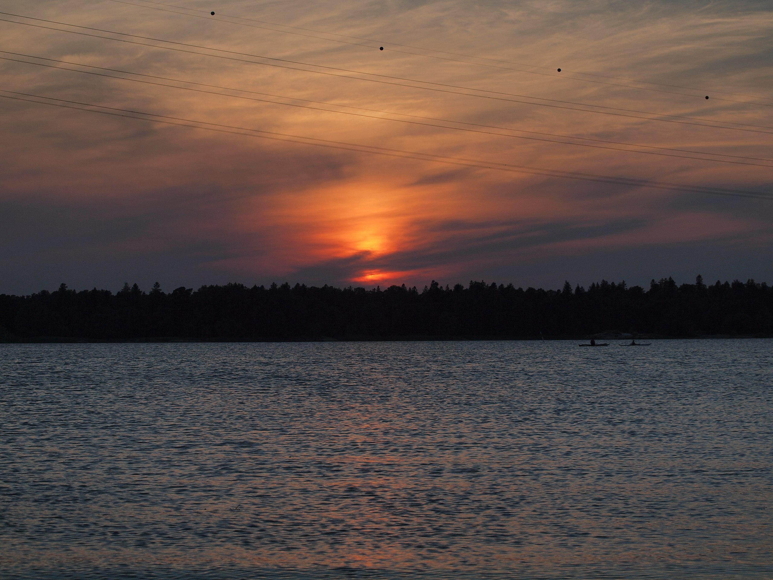 File:Sunset at Hietaniemi beach.jpg - Wikimedia Commons