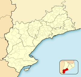 Sierra de Pàndols se nachází v provincii Tarragona