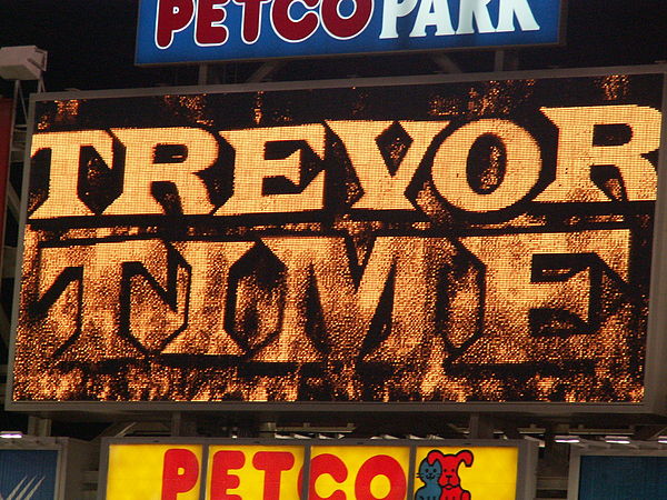 Petco Park's introduction for Hoffman's entrance during his tenure with the Padres.