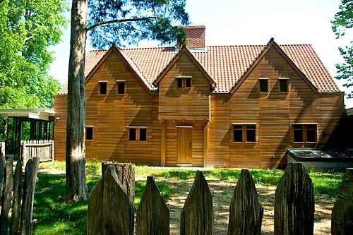 The St. John's Site (on the campus of St. Mary's College of Maryland): One of the most historic spots in Maryland and possibly North America. The first Maryland General Assembly (the Maryland colony's first legislative body) met here, one of the earliest laws protecting religious freedom was written and passed here, possibly the first African American to serve in a legislative body in American history served and voted here, the first demand in America for a women's right to vote occurred here, an early colonial governor lived here and the first treaties between the Maryland colonists and the Susquehanna Indian Nation where ironed out here as well. The St. John's Site.jpg