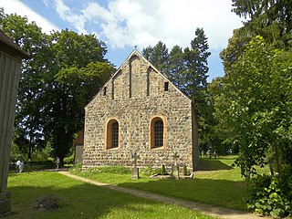 L'église du village de Thomsdorf