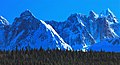 Tingi Peak (left) and Tagai Peak (right)