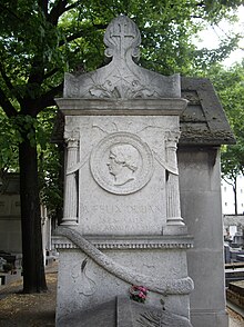 Tomba Félix Duban, cimitero di Montparnasse.jpg