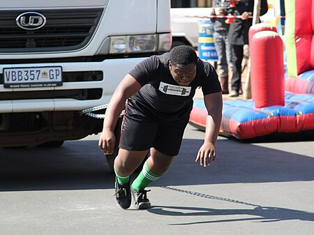 Truck pull – no rope