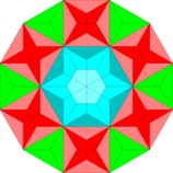 Abgeschnittenes hexagonales duales fraktales seziertes Dodecagon.png