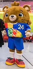 The official mascot "Albart" UEFA Euro 2024 Mascot.jpg