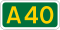 Великобритания път A40.svg