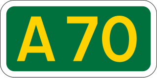 <span class="mw-page-title-main">A70 road</span> Road in Scotland