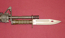 normani US Army Bajonett Messer M9 inkl. Nylonscheide und