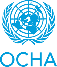 Logo for kontoret for koordinering av humanitære saker