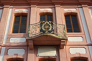 Freiligrathhaus: Barockes Herrenhaus in Unkel am Rhein, in dem der Dichter Ferdinand Freiligrath lebte