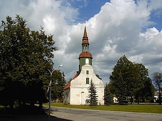 Valka Town in Latvia