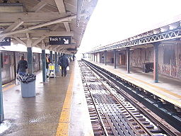 Van Cortland Park-242nd Street station Track 1