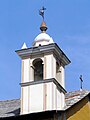 Il campanile dell'oratorio di San Giuseppe e della Santissima Trinità, Varazze, Liguria, Italia
