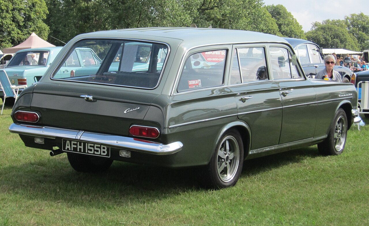 Image of Vauxhall Cresta PB estate June 1964 2651cc rear three quarters