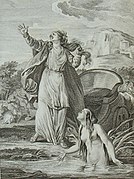 Ceres and Arethusa, engraving by Vincenz Grüner (1791)