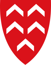 Altes Wappen von Vindafjord (1986–2005)