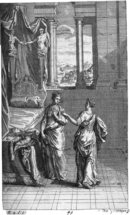 Plate 49: Illustration of Aeneis 4, line 2