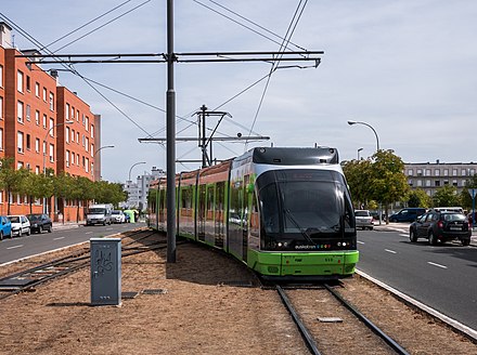 Tramway in Vitoria