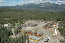 Aerial view of Whitehorse Cadet Summer Training Centre. The facility is used by the Canadian Cadet Organization. WCSTC Aerial1.jpg
