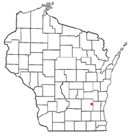 Location of Herman, Wisconsin