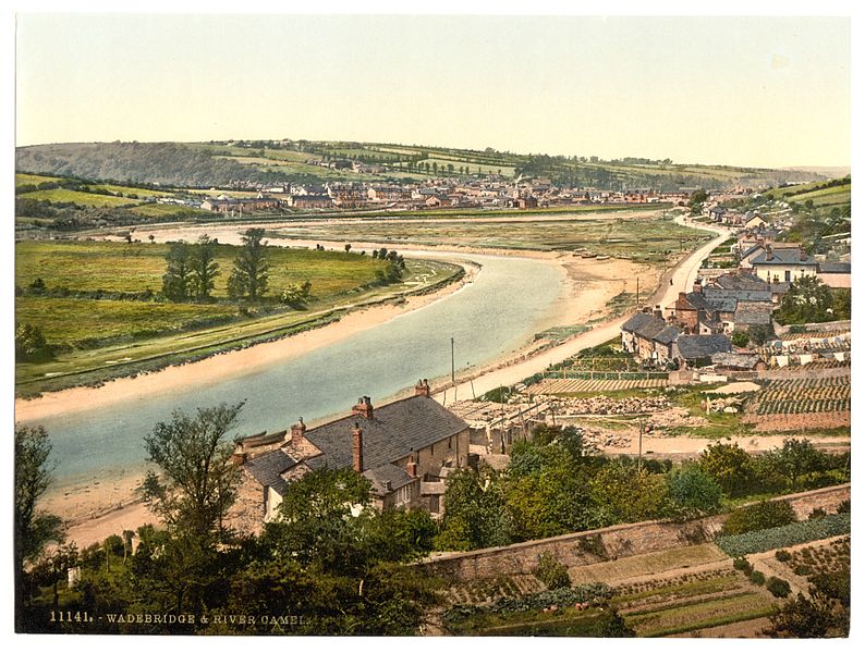 File:Wadebridge and River Camel, Cornwall, England-LCCN2002696624.jpg