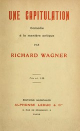 Wagner - Une capitulation, Leduc.djvu
